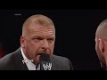 Triple H adds a stipulation to his WrestleMania match with Daniel Bryan: Raw, March 17, 2014
