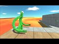 Super Hero Escape From Rainbow Friends Red - Animal Revolt Battle Simulator