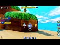 Getting to SOS Island in Sonic Speed Simulator