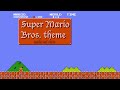 Super Mario Bros theme - medieval style