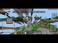 Minecraft hive skywars playing with my friend