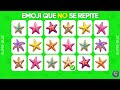 Encuentra el raro - ¡Edición ANIMALES MARINOS! 🪼🐙🦀  Fácil, Medio, Difícil 🐠 20 Niveles Emoji