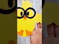 Chick Paper Craft #easy #paper#diyideas #chicken