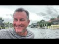 Aftermath of Tropical Storm Debby - Cape Coral canal dinghy recon