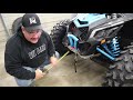 System 3 Off-Road XTR 370 32 inch Wheel Install On A Can Am X3!