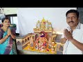 GANPATI DECORATION | Jejuri Ganpati decoration | Ganesh Ustav 2023 | Ganpati bappa morya