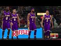 Los Angeles Lakers (LeBron) vs. Toronto Raptors (Kawhi with 44 points) NBA 2K18