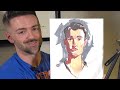 Nick Smith & Matteo Lane Portrait Painting Challenge