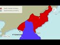 korean war mapping