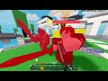 Playing bedwars