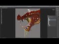 Adobe Photoshop - Dragon Painting part 2