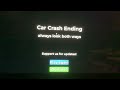 Car crash ending