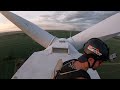 Wind Turbine BASE Jump UK