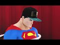 Spiderman rescues dinosaurs from bad guy team joker vs shark spiderman roblox vs superhero iron man