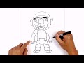 How to Draw Jeffy | SuperMarioLogan
