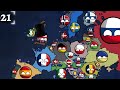 History of Europe (1900-2021) Countryballs