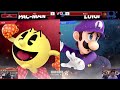 Kagaribi 12 - Raru (Luigi) Vs. Tea (Pac-Man) Smash Ultimate - SSBU