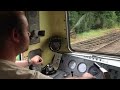 Driving a Class 73 diesel-electric loco at Spa Valley Railway