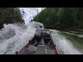 Enderby River - Water 4x4ing the back channels and rapids, mini jet boat style!