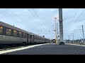 SNCF 22348 met CoRail rijtuigen in Maubeuge - 14 februari 2024