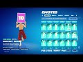 ALL FORTNITE ICON SERIES & NEW TIKTOK EMOTES (AVATAR STATE AANG!)