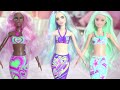 2024 Barbie Color Reveal Mermaids 🐚 Unboxing & Review ✨ Relaxation Magic 🌊