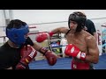 THAT HURT! 😳 Amateur Boxers Have BRUTAL Showdown in Sparring!