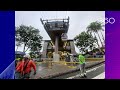 Emergencia: cabina de Metrocable en Medellín cayó de las alturas y dejó varios heridos