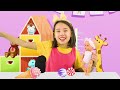 Getting Ready for School | Ice Cream and Lollipop Song | Hokie Pokie Kids Videos