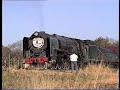South African Steam: 25NC 3407 to Cullinan - Epic Wheelslip starts a fire!