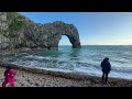 Durdle Door Beach Dorset England 🏴󠁧󠁢󠁥󠁮󠁧󠁿 Walk Hike #travelinuk #lifeinlondon  #travel #vlog