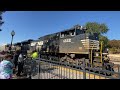 Awesome NS SD70Ace 1222 Air start up engineer Clifford