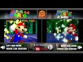 Super Mario 64 vs Super Mario 64 DS Gameplay Comparison - Comparación
