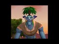 1 hour of silence occasionally broken up by Male (Body Type 1) Troll Laugh from World of Warcraft