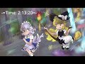 Speedpaint of Sakuya Izayoi vs Marisa Kirisame =Touhou= :-=Luna Nights=-: