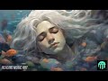 Mermaid prince relaxing music with underwater sound, anxiety and depressive states fall into sleep