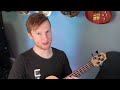 Playing metal on a UKULELE BASS actually sounds ULTRA HEAVY