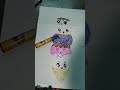 Surprising fold Ice Cream 🍨 🍦🍦🍦🍦BY - Little Artist Brahmleen Kaur