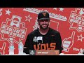 Tony Vitello and Vols react to winning the national championship | Tennessee Baseball