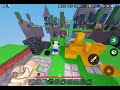 Pro Mobile Player Try’s Levitation Animation Pack (Roblox Bedwars)