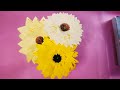 How to make paper Sunflower| Easy Diy paper flowers tutorial | @Sam_artpalette #diy #papercraft .