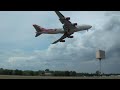 Virgin Atlantic 747 & The Red Arrows at Biggin Hill 2009