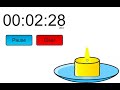10 minutes candle timer