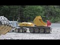 Big Caterpillar 993K Loading Blocks and Rear Weight From Caterpillar