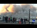 Bus Photobombs The Weather Channel's Stream of Georgia Dome Implosion