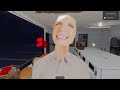 Harassing the customers that walk into the laundromat | Roblox w/ friends