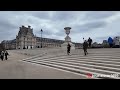 PARIS FRANCE 2024 walking mars 2024 4K HDR