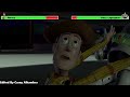 Woody vs. Buzz Lightyear with healthbars