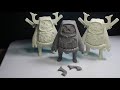 Making An Art Toy From Polymer Clay  Resin Toy Making