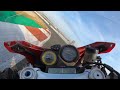 Cagiva Mito 350 playing with Ducatis